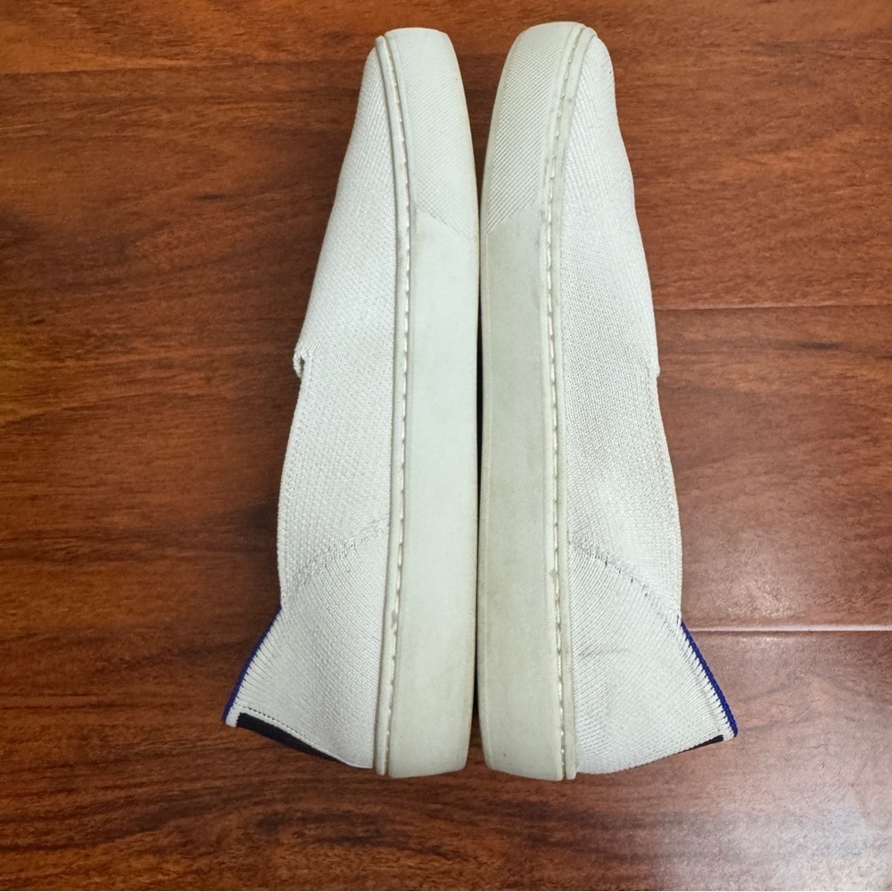 Rothy Slip On Shoes White Size 7 - Picture 5 of 8
